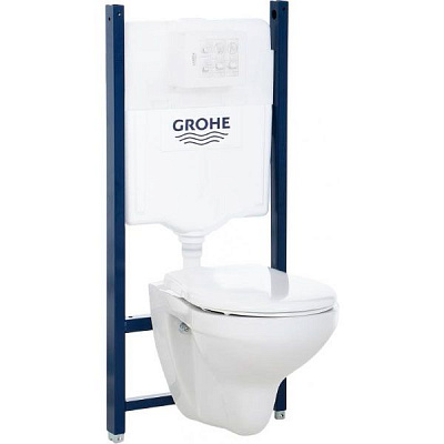 Система инсталляции Grohe Solido Compact + Skate Air 39116000