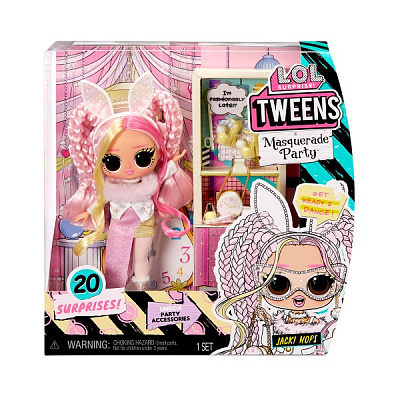 Кукольный набор L.O.L. SURPRISE! серии Tweens Masquerade Party_Джекки Хопс
