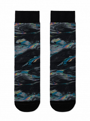 Шкарпетки чоловічі DiWaRi 51720378 HAPPY 20С-202СП р.25 чорний