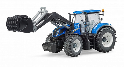 Трактор Bruder New Holland с погрузчиком 1:16 03121