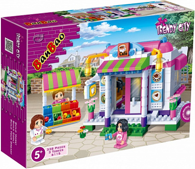 Конструктор BanBao Trendy City Супермаркет 6115 6115