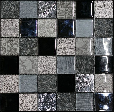 Плитка Intermatex Elements Black 30x30