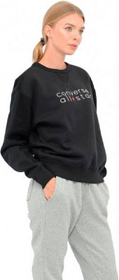 Джемпер Converse ALL STAR CREW BLACK 10019801-001 р. S чорний