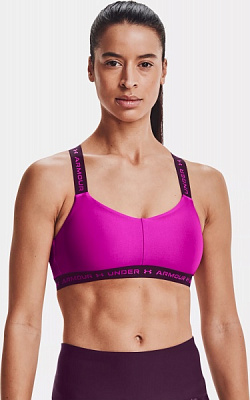 Бра Under Armour UA Crossback Low 1361033-660 р.L сиреневый