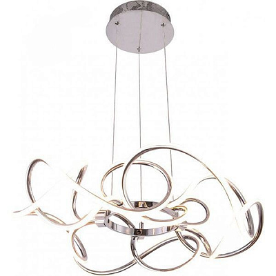 Люстра світлодіодна Геотон GTN-159/5К 48175 102 Вт хром