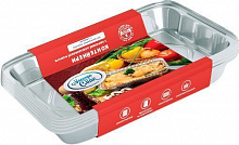 Комплект контейнерів із фольги Маестро Смак з кришками 2100 мл 5 шт.