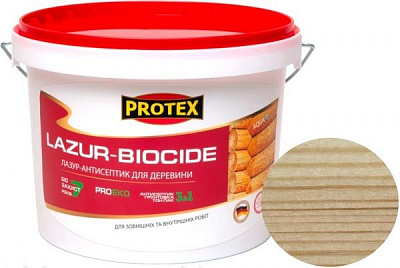 Лазур-антисептик Protex 3 в 1 безбарвний шовковистий мат 3 л