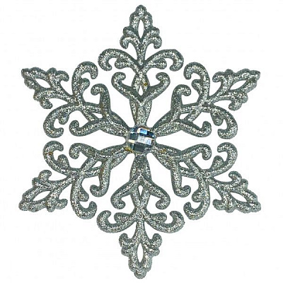 Подвеска MISLT Снежинка Кристалл CV000-4 5 см