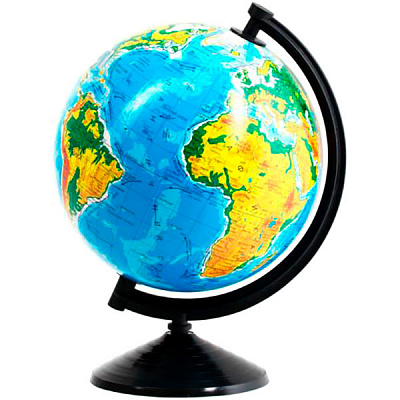 Глобус физический 260 мм Тетрада