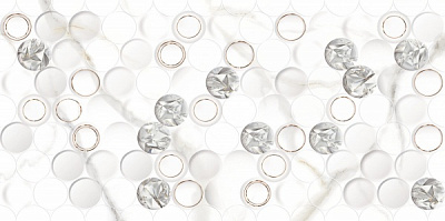 Плитка Golden Tile Alta Diamonds біла AT0161 30х60