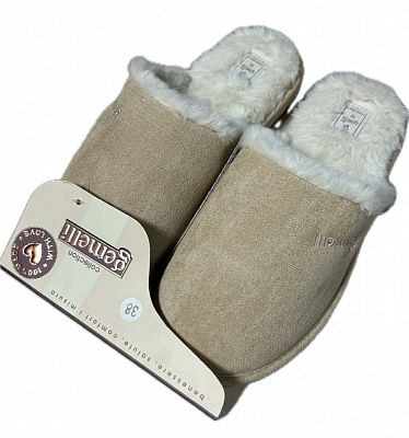 Капці домашні Gemelli Ярославна р.37 бежевий