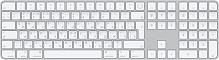 Клавиатура Apple Magic Keyboard с Touch ID и цифровой панелью для моделей Mac с чипом Apple (MK2C3RS/A) white 