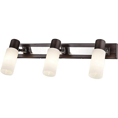 Спот Victoria Lighting 3x40 Вт E14 хром/венге SETT/PL3