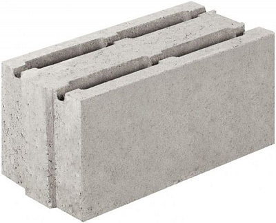 Блок бетонний ЗЗБК ім. С. Ковальської 390x190x188 мм
