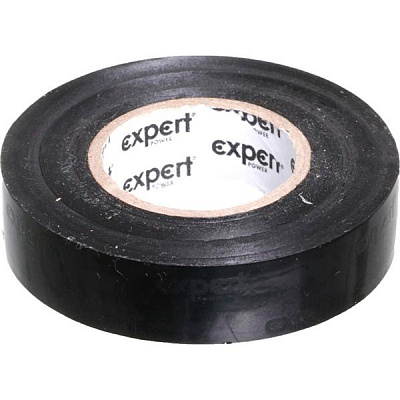 Изолента Expert Power ПВХ 0,13x19 мм 25 м черная ПВХ