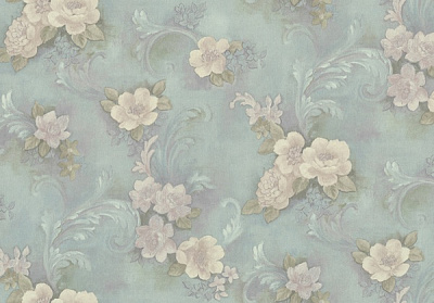 Обои виниловые на флизелиновой основе Vinil Блюмарин декор ЭШТ 6-1404 1,06x10,05 м 