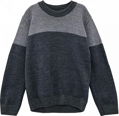 Джемпер для мальчика ART KNIT Трио р.152 серый 