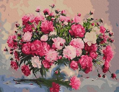 Картина по номерам Нежный букет 2 BookOpt 