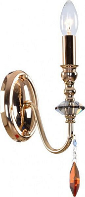 Бра Victoria Lighting Antonia/AP1 1x40 Вт E14 золото 