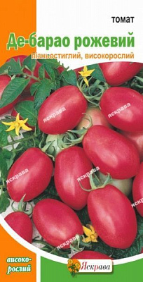 Семена Яскрава томат Де-Барао розовый 0,1г (4823069802660)
