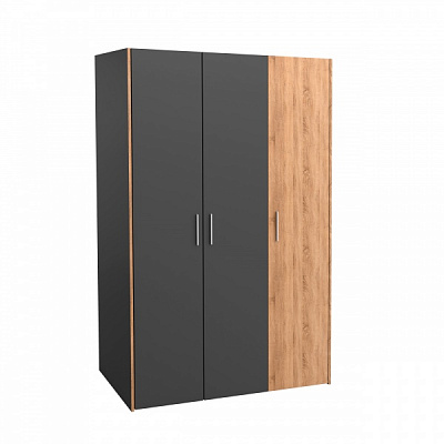Шкаф для одежды Aqua Rodos Dallas 3д севилья / антрацит 