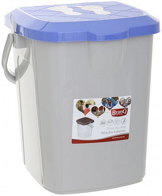 Ведро-табурет BranQ 22 л 