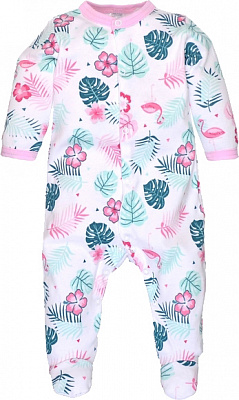 Комбинезон для девочки Татошка 2900000166448 белый 1506206флц 