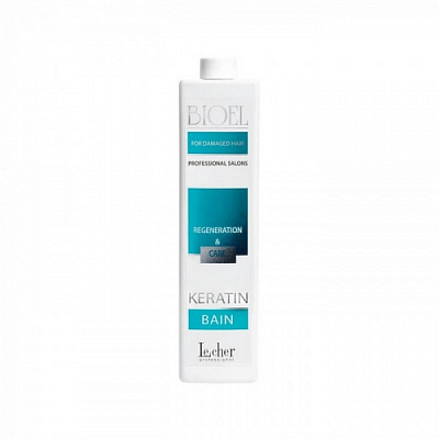 Шампунь Le Cher для поврежденных волос Кератин Bioel 1000 мл