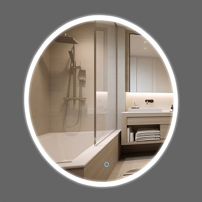 Зеркало Aqua Rodos D-70 sensor с подсветкой