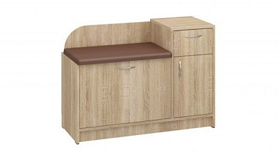 Тумба для взуття Пєхотін Б-3 900x380x650 мм дуб сонома