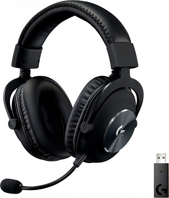 Гарнитура игровая Logitech PRO X Wireless LIGHTSPEED Gaming Headset black (981-000907) 