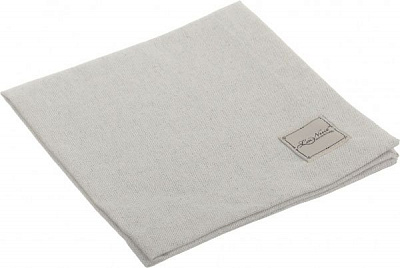 Серветка La Nuit Срібло 40x40 см бежевий/срібний