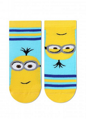 Носки детские Брестские 3095 Minions (укороченные) 702 р.13-14 лазурный 