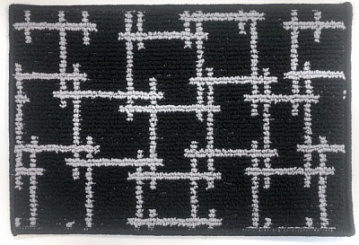 Коврик Dariana MINI 4 40x60 см черный