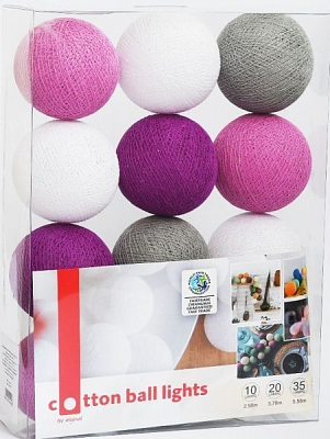 Електрогірлянда Котонові кульки lovely світлодіодна (LED) 10 ламп