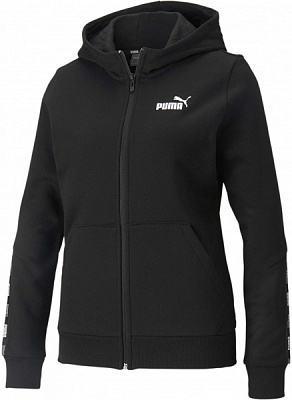 Джемпер Puma PUMA POWER Full-Zip Hoodie 58953701 р. M чорний