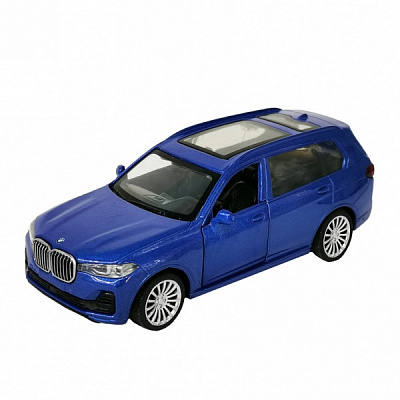Машинка TechnoDrive 1:32 BMW X7 (синій) 250270