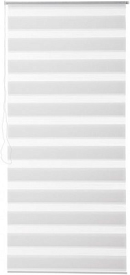 Ролета день-ночь Gardinia Зебра 42,5x150 см белая 