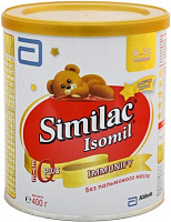 Сухая молочная смесь Similac Изомил 400 гр 8710428001498