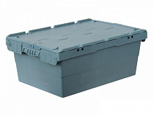Ящик для хранения Полімерцентр N6423-ALC тип 2 400x600x245 мм