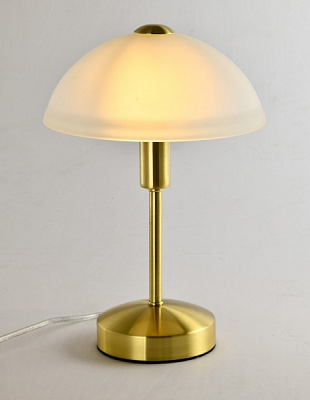 Настольная лампа Accento lighting Riviera 1x60 Вт E14 золото ALPL-PLT422C