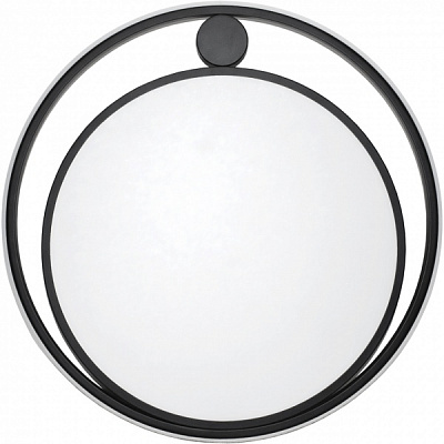 Светильник светодиодный Hopfen с пультом ДУ 80 Вт черный 3000-6500 К SATELLITE 80W R BK 