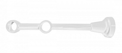 Держатель для карниза ОМиС двойной d16 мм 2 шт. белый d16 мм белый 2 шт. 