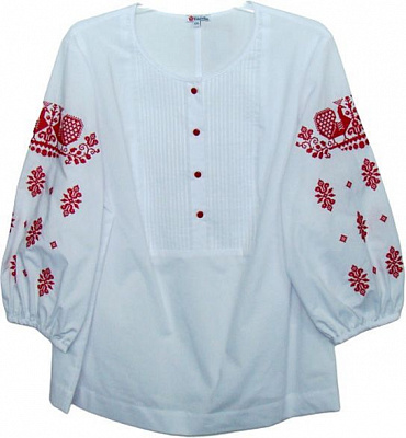 Вишиванка Едельвіка р. XXL білий 232-19/09