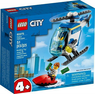 Конструктор LEGO City Полицейский вертолёт 60275