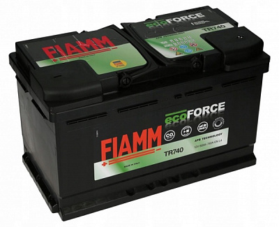 Аккумулятор автомобильный Fiamm ECOForce 80Ah 740A 12V «+» справа (FIM 7906196)