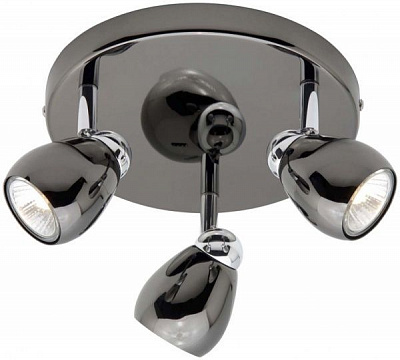 Спот Brilliant Milano 3xGU10 чорний G29734/76