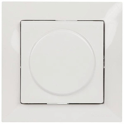 Розетка Mutlusan Candela із заземленням і кришкою біла