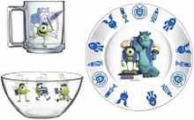 Набор детской посуды Disney Монстры 3 предмета ОСЗ