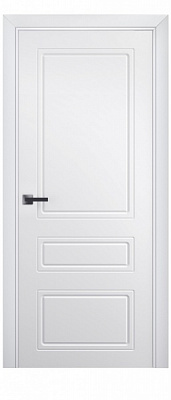 Дверное полотно Dverona Fresato №703 ПГ 900 мм белый 